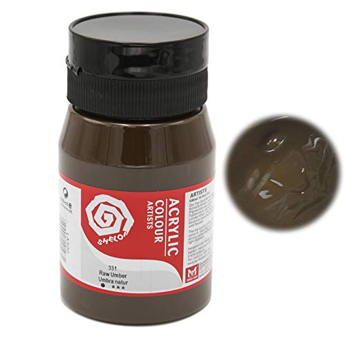 ARTIST Künstler- Acrylfarbe, hochpigmentierte Top-Qualität in 500 ml Vorratsgebinde 21 umbra natur ARTIST Künstler- Acrylfarbe, hochpigmentierte Top-Qualität in 500 ml Vorratsgebinde 21 umbra natur von Paintersisters