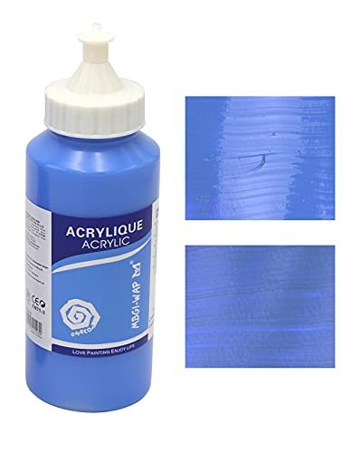 MAGI® Künstler-Acrylfarbe je 500 ml, in 24 feinen Farbtönen, freie Farbwahl, Acryl, Malfarbe im Dosiergebinde (13-cobaltblau) von Paintersisters