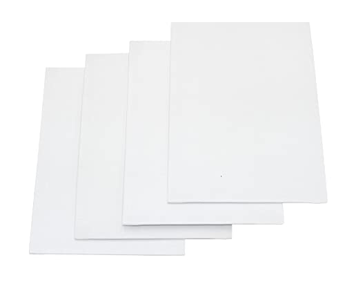 Paintersisters® Malkarton 24x30cm / 30x40cm, mit Qualitäts-Leinwand 320gr/m², malfertig grundiert, Sparsets Malpappe, Leinwandtafel (18x24cm, 12er Pack) von Paintersisters