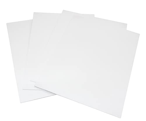Paintersisters® Malkarton 24x30cm / 30x40cm, mit Qualitäts-Leinwand 320gr/m², malfertig grundiert, Sparsets Malpappe, Leinwandtafel (24x30cm, 12er Pack) von Paintersisters