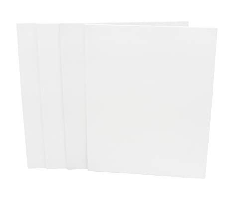 Paintersisters® Malkarton 24x30cm / 30x40cm, mit Qualitäts-Leinwand 320gr/m², malfertig grundiert, Sparsets Malpappe, Leinwandtafel (30x40cm, 12er Pack) von Paintersisters