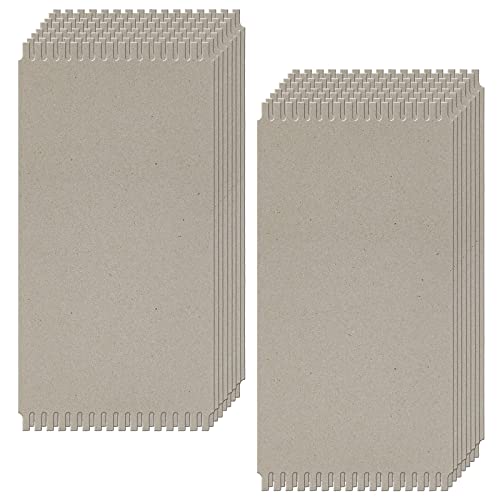 Pajean Webstühle aus Karton, gekerbt, zum Weben, Webbretter für breite Karten, Webbretter zum Weben, für Webstuhl, Zubehör zum Stricken von Erwachsenen, Grau, 16 Stück (16 x 33 cm) von Pajean