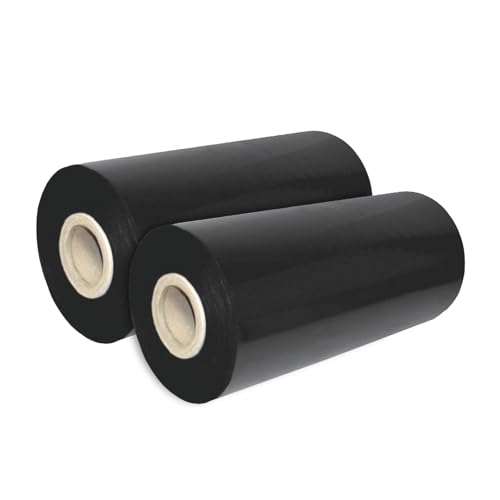 Pak Technik Stretchfolie 23my schwarz 1,5 kg, 320m lang, 25cm breit, Verpackungsmaterial, Verpackungsfolie auf Rolle, Folie Für Möbel, Umzugsfolie, 2 Rollen Pak Technik Stretchfolie 23my schwarz 1,5 kg, 320m lang, 25cm breit, Verpackungsmaterial, Verpackungsfolie auf Rolle, Folie Für Möbel, Umzugsfolie, 2 Rollen von Pak Technik