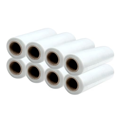 Pak Technik Stretchfolie 23my transparent 1 kg, Länge 200m, Breite 25cm, Verpackungsmaterial, Verpackungsfolie auf Rolle, Folie Für Möbel, Umzugsfolie, 8 Rollen Pak Technik Stretchfolie 23my transparent 1 kg, Länge 200m, Breite 25cm, Verpackungsmaterial, Verpackungsfolie auf Rolle, Folie Für Möbel, Umzugsfolie, 8 Rollen von Pak Technik