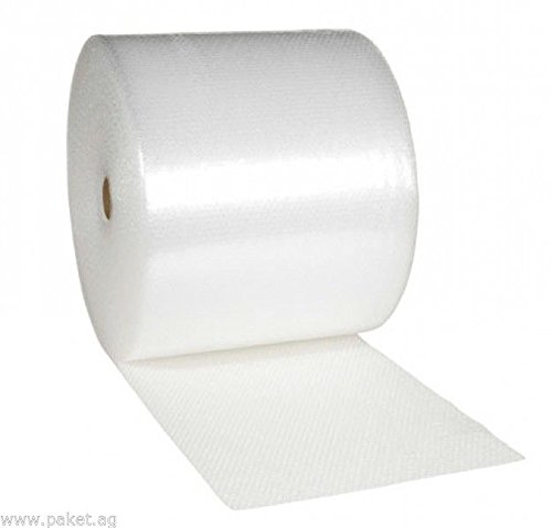 Luftpolsterfolie 50 cm breit x 100 m lang (60 my) Noppenfolie Verpackungsfolie von Paket AG