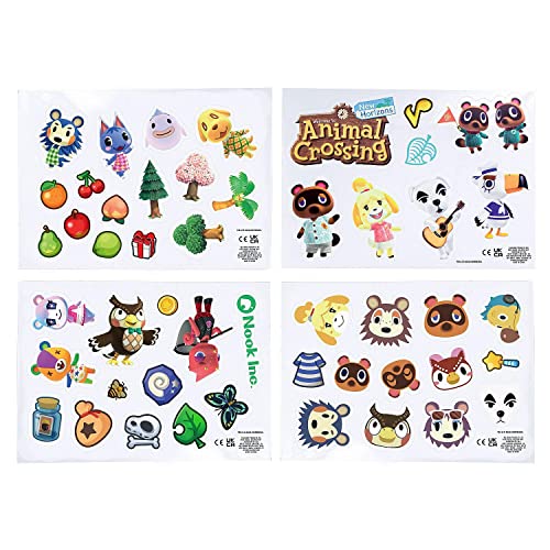 Animal Crossing Gadget-Aufkleber, 4 Bögen, wasserdichte und wiederverwendbare Vinyl-Aufkleber Animal Crossing Gadget-Aufkleber, 4 Bögen, wasserdichte und wiederverwendbare Vinyl-Aufkleber von Paladone