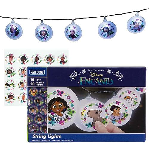 Paladone Encanto String Lights with Stickers | Disney's Kids Movies Encanto Bedroom Decor Paladone Encanto String Lights with Stickers | Disney's Kids Movies Encanto Bedroom Decor von Paladone