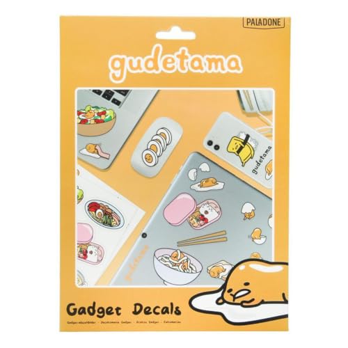 Gudetama Paladone Offiziell lizenzierte Puffy Gadget-Aufkleber, enthält 37 3D-Anime-Cartoon-Figuren, Geschenk und Zubehör-Dekor Gudetama Paladone Offiziell lizenzierte Puffy Gadget-Aufkleber, enthält 37 3D-Anime-Cartoon-Figuren, Geschenk und Zubehör-Dekor von Paladone