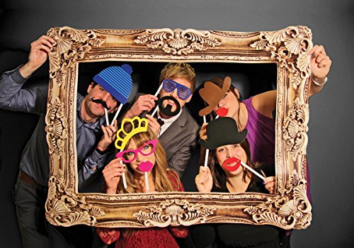 Paladone Photo Booth/Foto Requisite/XXL Bilderrahmen mit 24 witzigen Accessoires Paladone Photo Booth/Foto Requisite/XXL Bilderrahmen mit 24 witzigen Accessoires von Close Up
