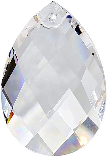 Kristall Pendel 63mm im feinem Geschenkbeutel Regenbogenkristall Feng Shui Sonnenfänger Geschenk von Palme Kristall