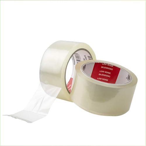 Palucart 6 Rollen Klebeband Packband 48X66 für Verpackung leise abrollend low noise Transparent Palucart 6 Rollen Klebeband Packband 48X66 für Verpackung leise abrollend low noise Transparent von Palucart
