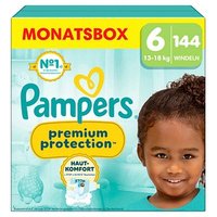 Pampers® Windeln Monatsbox premium protection™ Größe Gr.6 (13+ kg) für Kids und Teens (4-12 Jahre), 144 St. von Pampers®