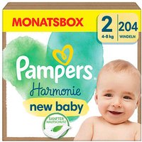 Pampers® Windeln Harmonie™ Größe Gr.2 (4-8 kg) für Neugeborene, 204 St. von Pampers®
