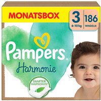Pampers® Windeln Harmonie™ Größe Gr.3 (6-10 kg) für Babys und Kleinkinder (4-18 Monate), 186 St. von Pampers®