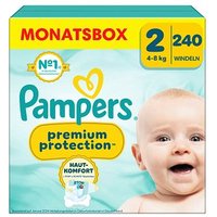 Pampers® Windeln Monatsbox premium protection™ Größe Gr.2 (4-8 kg) für Neugeborene, 240 St. von Pampers®
