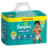 Pampers® Windeln baby-dry™ BIG PACK  Größe Gr.2 (4-8 kg) für Neugeborene, 88 St. von Pampers®