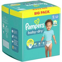 Pampers® Windeln baby-dry™ BIG PACK  Größe Gr.5 (11-16 kg) für Babys und Kleinkinder (4-18 Monate), 60 St. von Pampers®