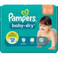 Pampers® Windeln baby-dry™ Größe Gr.3 (6-10 kg) für Babys und Kleinkinder (4-18 Monate), 34 St. von Pampers®