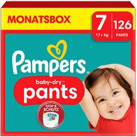 Pampers® Windeln Monatsbox baby-dry™ pants Größe Gr.7 (17+ kg) für Kids und Teens (4-12 Jahre), 126 St. von Pampers®