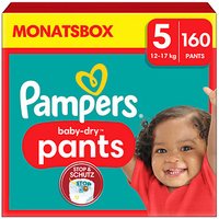 Pampers® Windeln baby-dry™ Monatsbox Größe Gr.5 (12-17 kg) für Babys und Kleinkinder, 160 St. von Pampers®