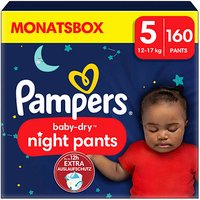 Pampers® Windeln Monatsbox baby-dry™ night pants Größe Gr.5 (12-17 kg) für Babys und Kleinkinder (4-18 Monate), 160 St. von Pampers®