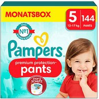 Pampers® Windeln premium protection™ Monatsbox Größe Gr.5 (12-17 kg) für Babys und Kleinkinder (4-18 Monate), 144 St. von Pampers®