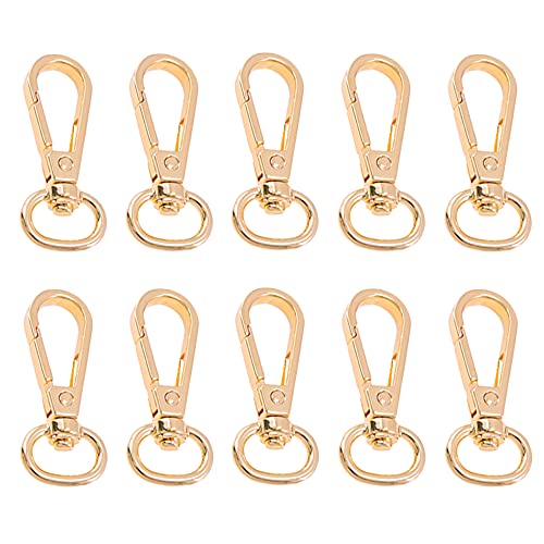Pamtns 10 Stück Golden Schwenker Hummer Haken Karabinerhaken Aus Metall Gold D Ring Schlüsselanhänger Schwenker Schlüsselring Karabiner Gold Goldene Schlüsselanhänger Drehbare Karabinerhaken Pamtns 10 Stück Golden Schwenker Hummer Haken Karabinerhaken Aus Metall Gold D Ring Schlüsselanhänger Schwenker Schlüsselring Karabiner Gold Goldene Schlüsselanhänger Drehbare Karabinerhaken von Pamtns