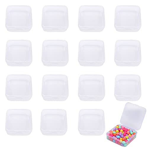 Pamtns 15 Stück Aufbewahrungsbox Klein Clear Kunststoffperlen Organizer Box Mini Kunststoff Aufbewahrungsbehälter mit Deckel Quadratische Klein Plastikbox für Perlen Pillen Kleinteile Bastelzubehör Pamtns 15 Stück Aufbewahrungsbox Klein Clear Kunststoffperlen Organizer Box Mini Kunststoff Aufbewahrungsbehälter mit Deckel Quadratische Klein Plastikbox für Perlen Pillen Kleinteile Bastelzubehör von Pamtns