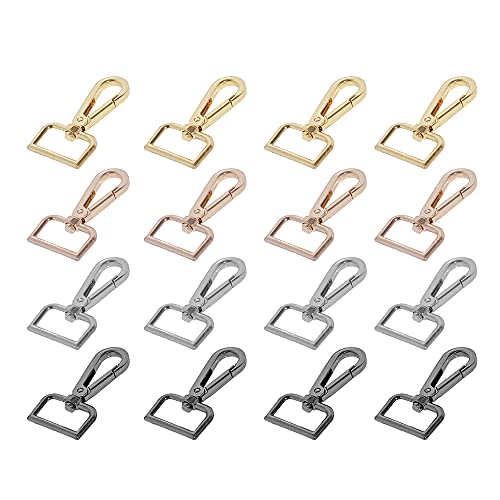 Pamtns 16 Stücke Karabinerhaken Metall Karabiner Schlüsselanhänger Haken Drehbarer Karabiner Schlüsselring Verschluss Hummer Haken Schlüsselanhänger Tasche Haken Schiebeschnalle Pamtns 16 Stücke Karabinerhaken Metall Karabiner Schlüsselanhänger Haken Drehbarer Karabiner Schlüsselring Verschluss Hummer Haken Schlüsselanhänger Tasche Haken Schiebeschnalle von Pamtns