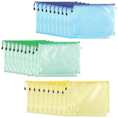 Pamtns Zipper Tasche A6 30 Stück Dokumententasche A6 Reißverschluss Dokumentenmappe A6 Datei Taschen mit Reißverschluss Mesh Kunststoff Dokumentenmappe Zipper Wallet Taschen für Bürounterlagen Reisen Pamtns Zipper Tasche A6 30 Stück Dokumententasche A6 Reißverschluss Dokumentenmappe A6 Datei Taschen mit Reißverschluss Mesh Kunststoff Dokumentenmappe Zipper Wallet Taschen für Bürounterlagen Reisen von Pamtns