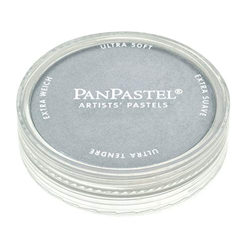 Panpastel Colorfin Ultra Soft Metallic Künstler Pastellkreide, 9 ml, Zinn von PanPastel
