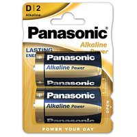 2 Panasonic Batterie LR20 Mono D 1,5 V von Panasonic