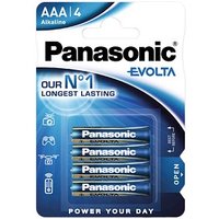 4 Panasonic Batterie evolta Micro AAA 1,5 V von Panasonic