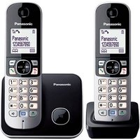 Panasonic KX-TG6812GB Schnurloses Telefon schwarz von Panasonic