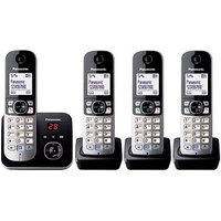 Panasonic KX-TG6824GB Schnurloses Telefon-Set mit Anrufbeantworter schwarz-silber Panasonic KX-TG6824GB Schnurloses Telefon-Set mit Anrufbeantworter schwarz-silber von Panasonic