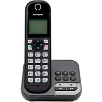Panasonic KX-TGC460GB Schnurloses Telefon mit Anrufbeantworter schwarz von Panasonic