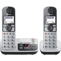 Panasonic KX-TGE522GS Schnurloses Telefon mit Anrufbeantworter silber Panasonic KX-TGE522GS Schnurloses Telefon mit Anrufbeantworter silber von Panasonic