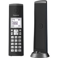 Panasonic KX-TGK220GM Schnurloses Telefon mit Anrufbeantworter schwarz-matt von Panasonic