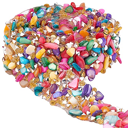 PandaHall 1 Yard Kristall Strassband 20mm Regenbogen Mesh Wrap Roll Bling Strips Selbstklebende Strass Trim Rolle Perlenapplikation Eisen Auf Applikationsrolle Für Hochzeitstorte Dekor Nähen PandaHall 1 Yard Kristall Strassband 20mm Regenbogen Mesh Wrap Roll Bling Strips Selbstklebende Strass Trim Rolle Perlenapplikation Eisen Auf Applikationsrolle Für Hochzeitstorte Dekor Nähen von PH PandaHall