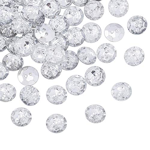 PandaHall 100pcs 2 Loch Acryl Kristall Klar Strass Nähen Befestigungsknöpfe Schmuck Scrapbooking Flache Runde 13mm Durchmesser Facettiertes PandaHall 100pcs 2 Loch Acryl Kristall Klar Strass Nähen Befestigungsknöpfe Schmuck Scrapbooking Flache Runde 13mm Durchmesser Facettiertes von PH PandaHall