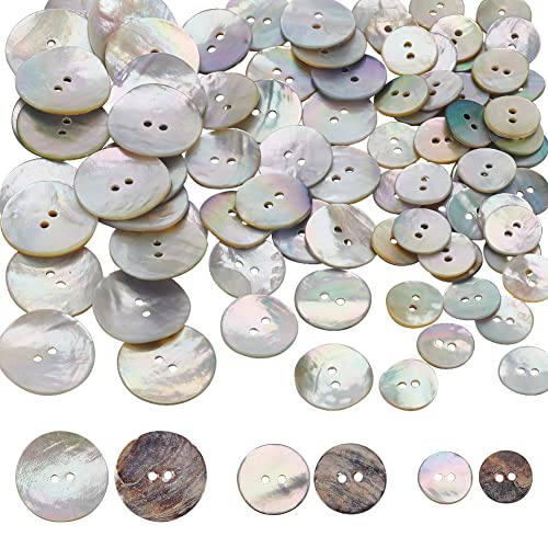 PandaHall 100 Stück Natürliche Muschelknöpfe 3 Größen Rund 2-Loch-Nähknöpfe Für DIY Nähen Basteln Kleidung Mäntel Anzüge Jacken Blazer Jeans Röcke 15/20/25 mm PandaHall 100 Stück Natürliche Muschelknöpfe 3 Größen Rund 2-Loch-Nähknöpfe Für DIY Nähen Basteln Kleidung Mäntel Anzüge Jacken Blazer Jeans Röcke 15/20/25 mm von PH PandaHall