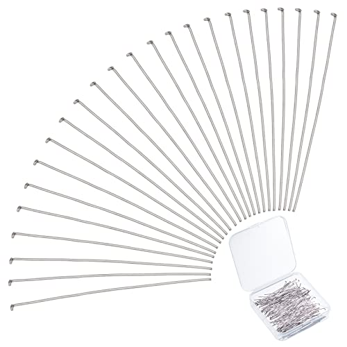PandaHall 2 Inch 304 Edelstahl Flat Head Wire HeadNadels About 168 Stk/20g PandaHall 2 Inch 304 Edelstahl Flat Head Wire HeadNadels About 168 Stk/20g von PH PandaHall