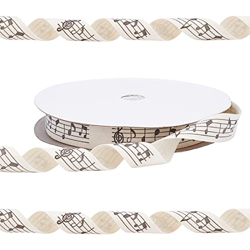 PandaHall 20 Yards Musiknotenband 0.8"/22 mm Breites Bedrucktes Bastelband Polyesterbandrolle Für Hochzeitstorte Party Bankett Dekoration Weihnachten Valentinstag Geschenkpaket Hut Kleid PandaHall 20 Yards Musiknotenband 0.8"/22 mm Breites Bedrucktes Bastelband Polyesterbandrolle Für Hochzeitstorte Party Bankett Dekoration Weihnachten Valentinstag Geschenkpaket Hut Kleid von PH PandaHall