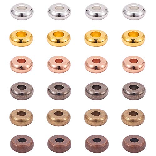 PandaHall 4mm Metall Heishi Perlen, 300pcs 6 Farbe Glatte Flache Abstandsperlen Scheibe Heishi Spacer Charm Perlen Anschluss Für Polymer Clay Heishi Disc Armband Halskette Herstellung PandaHall 4mm Metall Heishi Perlen, 300pcs 6 Farbe Glatte Flache Abstandsperlen Scheibe Heishi Spacer Charm Perlen Anschluss Für Polymer Clay Heishi Disc Armband Halskette Herstellung von PH PandaHall