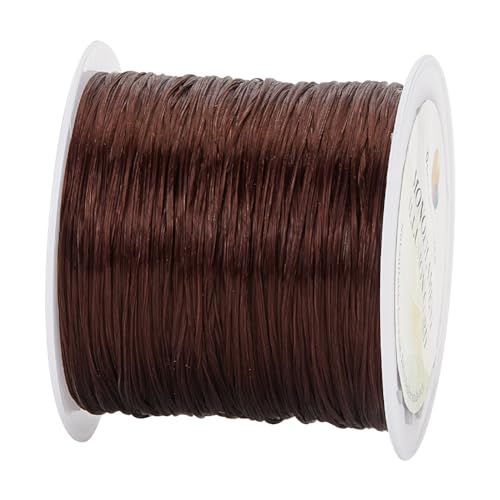 PandaHall 60 M/Rolle 0,8 mm elastische Stretch-Polyesterfäden Schmuckarmband Perlenschnur Schnüre für die Schmuckherstellung Braun PandaHall 60 M/Rolle 0,8 mm elastische Stretch-Polyesterfäden Schmuckarmband Perlenschnur Schnüre für die Schmuckherstellung Braun von PH PandaHall
