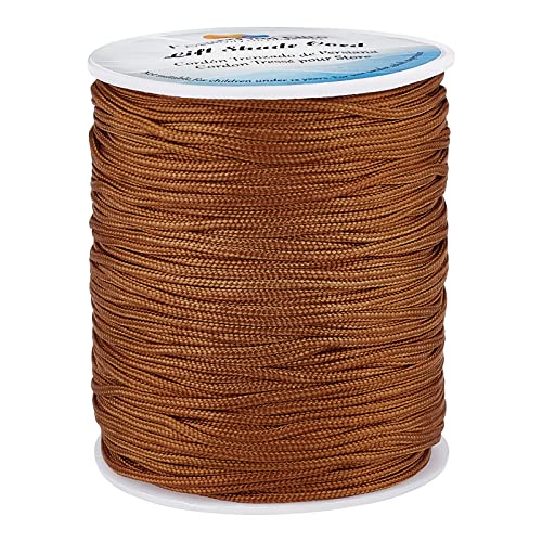 PH PandaHall 100yards 1.5mm Nylonschnur Chinesische Knotenschnur Geflochtene Makrame Faden Beading String für DIY Schmuck Herstellung Kumihimo Freundschaft Armbänder Nähen, Brown PH PandaHall 100yards 1.5mm Nylonschnur Chinesische Knotenschnur Geflochtene Makrame Faden Beading String für DIY Schmuck Herstellung Kumihimo Freundschaft Armbänder Nähen, Brown von PH PandaHall