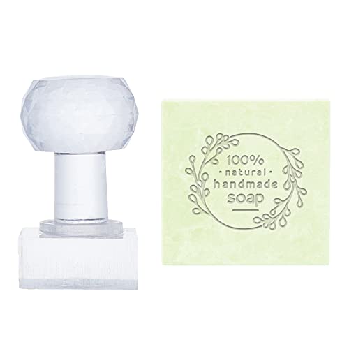 PandaHall Handgemachter Seifenstempel, Wort-Seifen-Prägestempel mit Griff Seifen Prägestempel Acrylstempel für DIY Handgemachte Seifenzubehör Umschlag Einladung Party Favor Art Geschenk PandaHall Handgemachter Seifenstempel, Wort-Seifen-Prägestempel mit Griff Seifen Prägestempel Acrylstempel für DIY Handgemachte Seifenzubehör Umschlag Einladung Party Favor Art Geschenk von PH PandaHall
