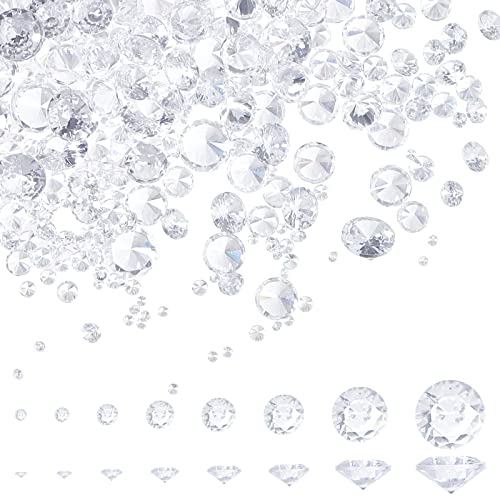 PH PandaHall 1400 Stück Klarer Strasssteine, 8 Größen Zirkonia Stein A Grade Facettierte CZ Diamant Strasssteine Mit Spitzen Rückseiten Cabochons Für Ring Nagelkunst-Schmuckherstellung, 0.8~5mm PH PandaHall 1400 Stück Klarer Strasssteine, 8 Größen Zirkonia Stein A Grade Facettierte CZ Diamant Strasssteine Mit Spitzen Rückseiten Cabochons Für Ring Nagelkunst-Schmuckherstellung, 0.8~5mm von PH PandaHall