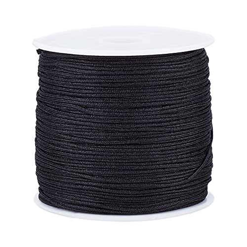 PandaHall ca. 45 m/Rolle 0.8 mm Nylonfaden Nylonschnur Schwarzes Nylon Schmuckband für benutzerdefinierte gewebt Schmuck Machen PandaHall ca. 45 m/Rolle 0.8 mm Nylonfaden Nylonschnur Schwarzes Nylon Schmuckband für benutzerdefinierte gewebt Schmuck Machen von PH PandaHall