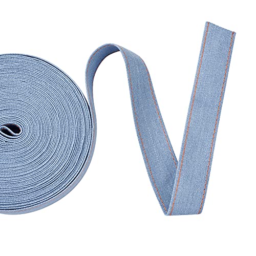 Pandahall 10.9 Yards Stitch Denim Ribbons Denim Ribbon Fabric 0.98 Inch Wide Denim Strips for Crafts Headband Apparel Jeans Bows and Sewing Decorations Pandahall 10.9 Yards Stitch Denim Ribbons Denim Ribbon Fabric 0.98 Inch Wide Denim Strips for Crafts Headband Apparel Jeans Bows and Sewing Decorations von PandaHall